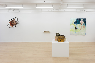 Install shots from "Beside Myself" Curated by Dan Herschlein at JTT